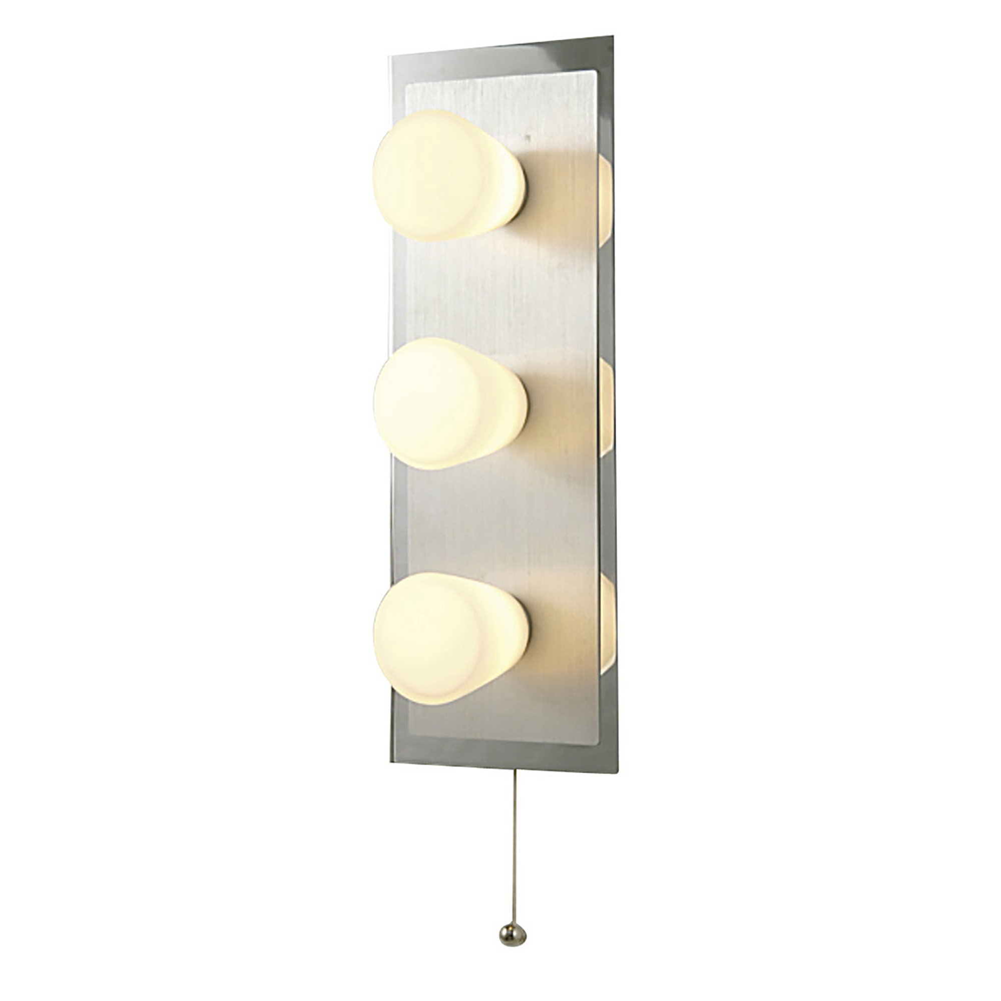 IL20371  Cone IP44 Switched Wall Lamp 3 Light